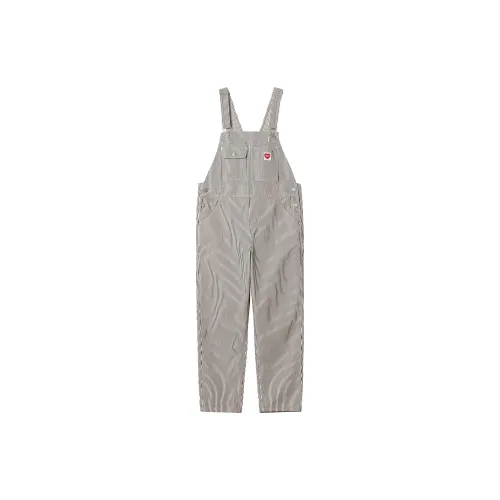 Carhartt WIP SS23 Heartbeat Romance Series Overalls Women's Gray