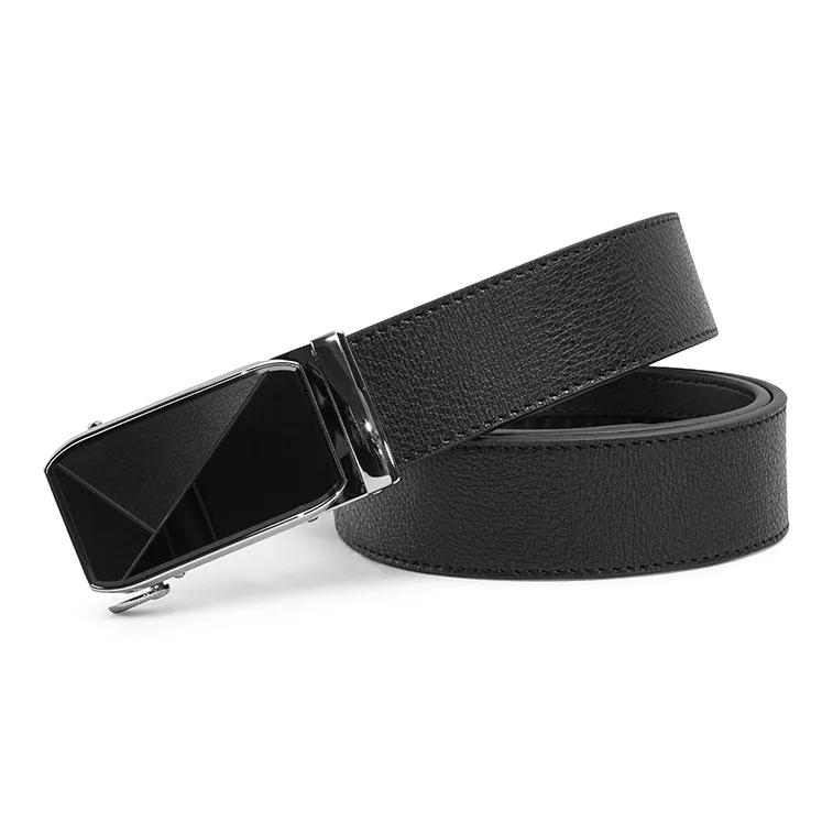 GXG Automatic Buckle Genuine Leather Suit Trouser Trendy Business Formal Belt Leather Belts Men's-2