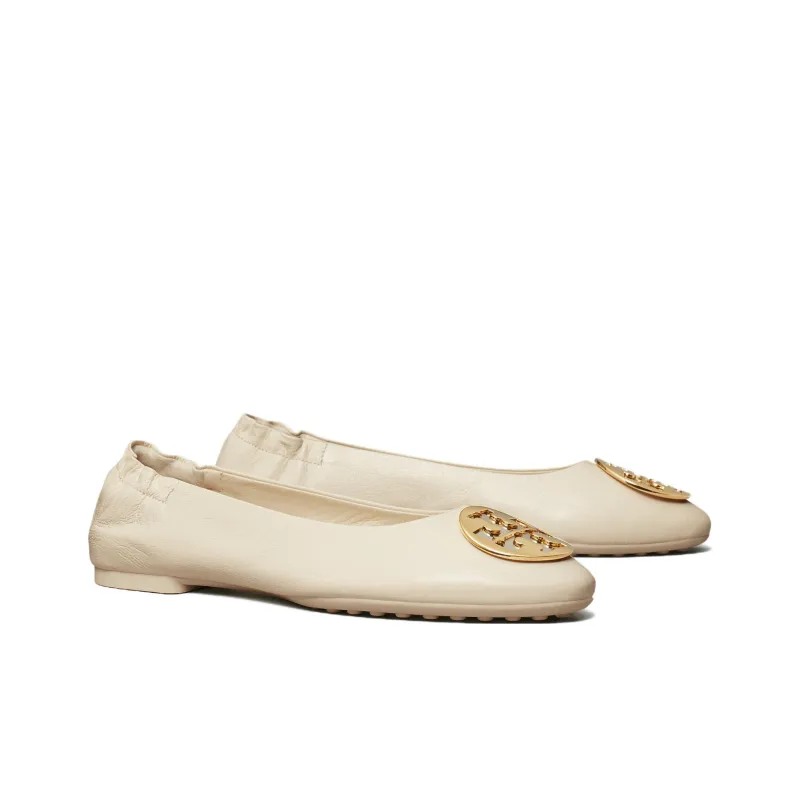 TORY BURCH Claire Flat Shoes Women's White-2
