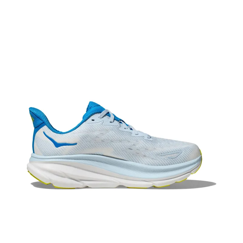 HOKA ONE ONE Clifton 9 Wide 'Ice Blue Evening Primrose'-1