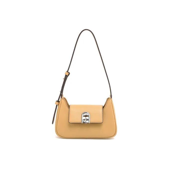 ROSA.K Cow Leather Shoulder Bag Small Size Women's Multiple Colors-11