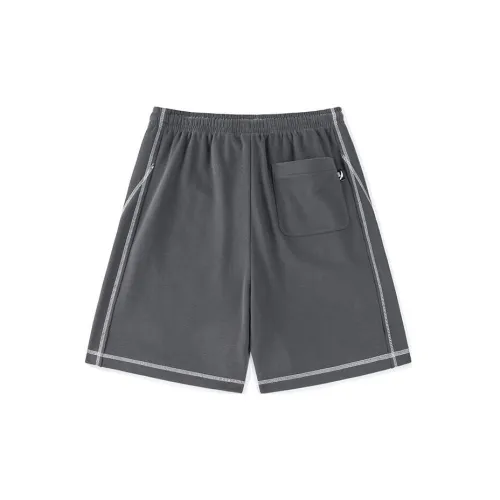 ANTA Life Collection Casual Shorts Men Dark Brown Gray