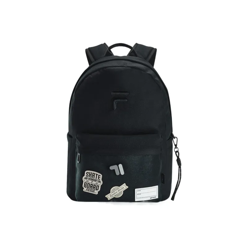 FILA FUSION Fabric Backpack Regular Unisex Black-0