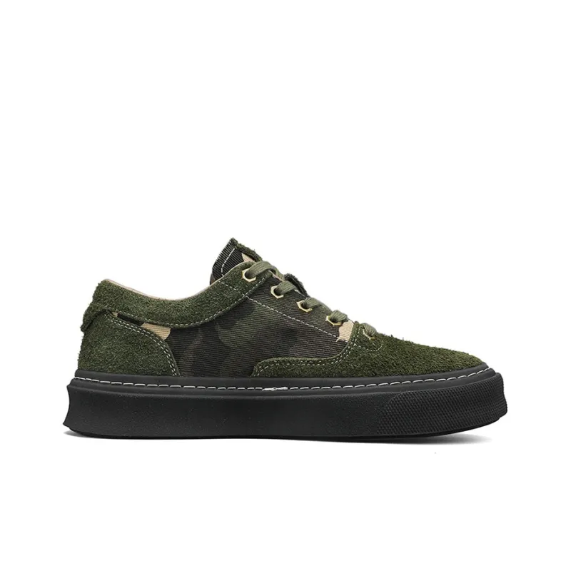 Jeep Abrasion Resistant, Lightweight, And Breathable Low Top Skateboard Shoes Men's Army Green-1