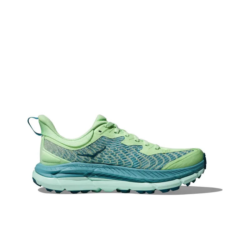 HOKA ONE ONE Mafate Speed 4 Lime Glow Ocean Mist Women's-1