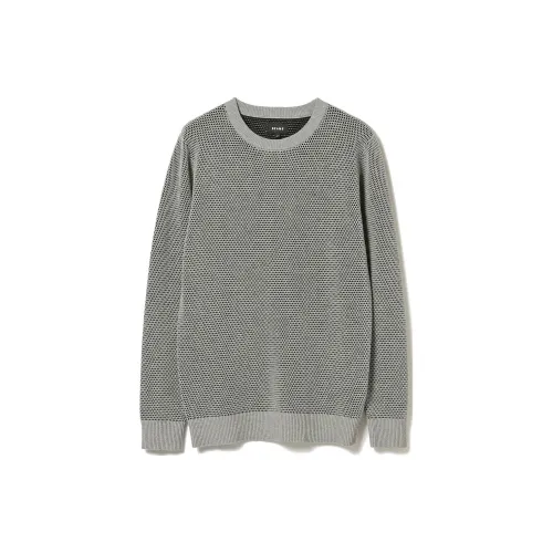 Beams Sweaters Men Charcoal