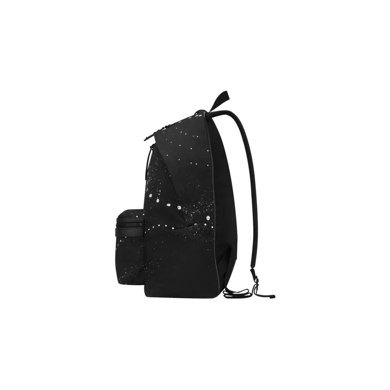 SAINT LAURENT Nylon Backpack Regular Men's Black-3