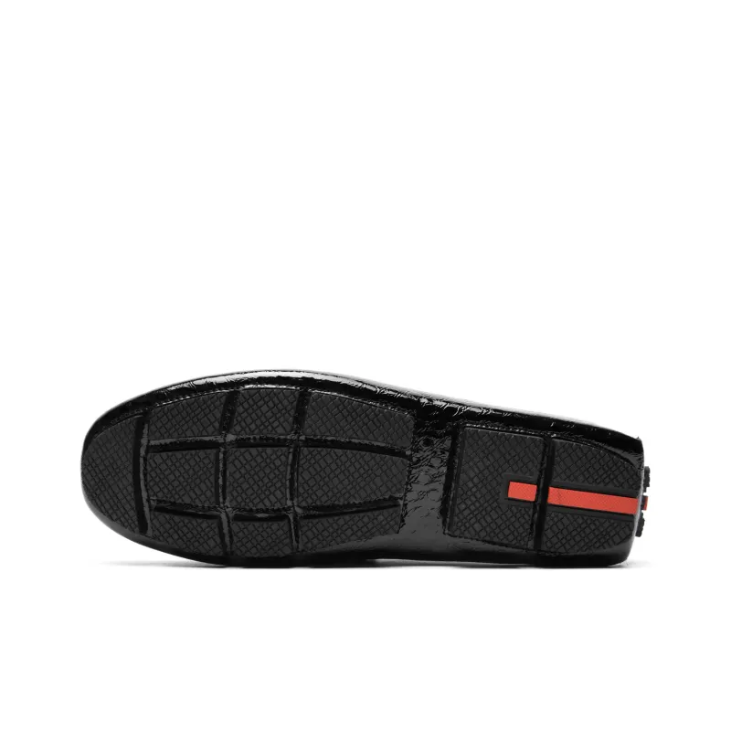 HLA Men's Casual Shoes Men Low Top Black/Red/Black Green-4