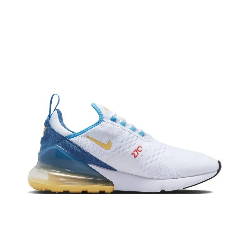 Nike Air Max 270 'White Industrial Blue Citron'-1