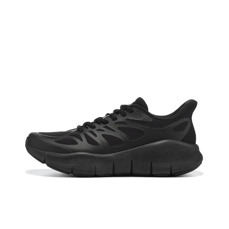BMAI Expeditionary Pure Light Mixed EVA Physical Foam Low Top Running Shoes Men's Night Black-0