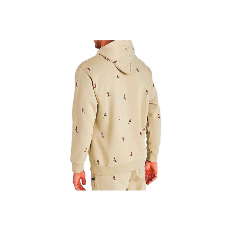 Jordan Essential Holiday Jumpman Fleece Pullover Hoodie-1