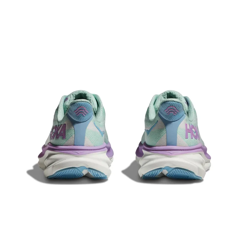 HOKA ONE ONE Clifton 9 Wide 'Ocean Lilac Mist' Women's-3