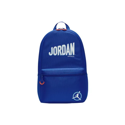 Jordan Polyester Backpack Regular Unisex Blue