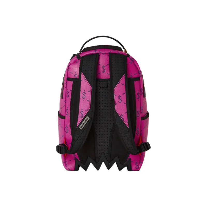 SPRAYGROUND PVC Backpack Large Size Unisex Rose Red-5