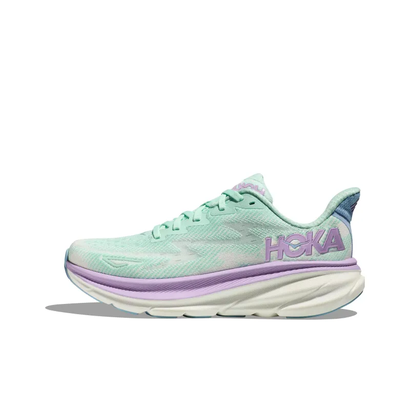 HOKA ONE ONE Clifton 9 Wide 'Ocean Lilac Mist' Women's-0