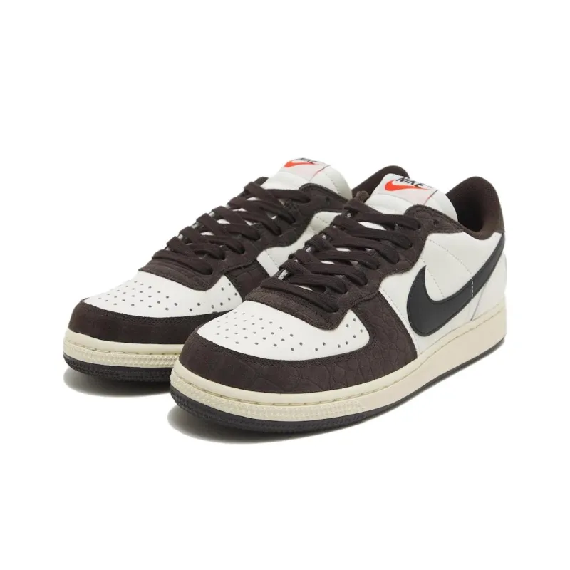 Nike Terminator Low Brown 'Croc Velvet Brown'-1
