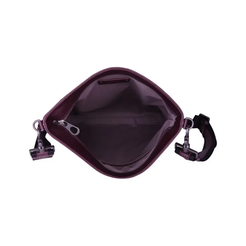 Bottega Veneta Cow Leather Crossbody Bag Shoulder Bag Men's Purple-4