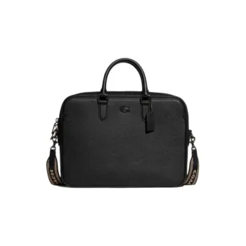 COACH Gotham Cow Leather Handbag Briefcase Men's Black