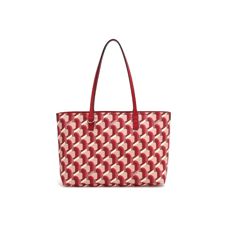 ROSA.K All Over Print Tote Bag, Shopping Bag, Handbag, Shoulder Bag Tubas Women's Multicolor-1