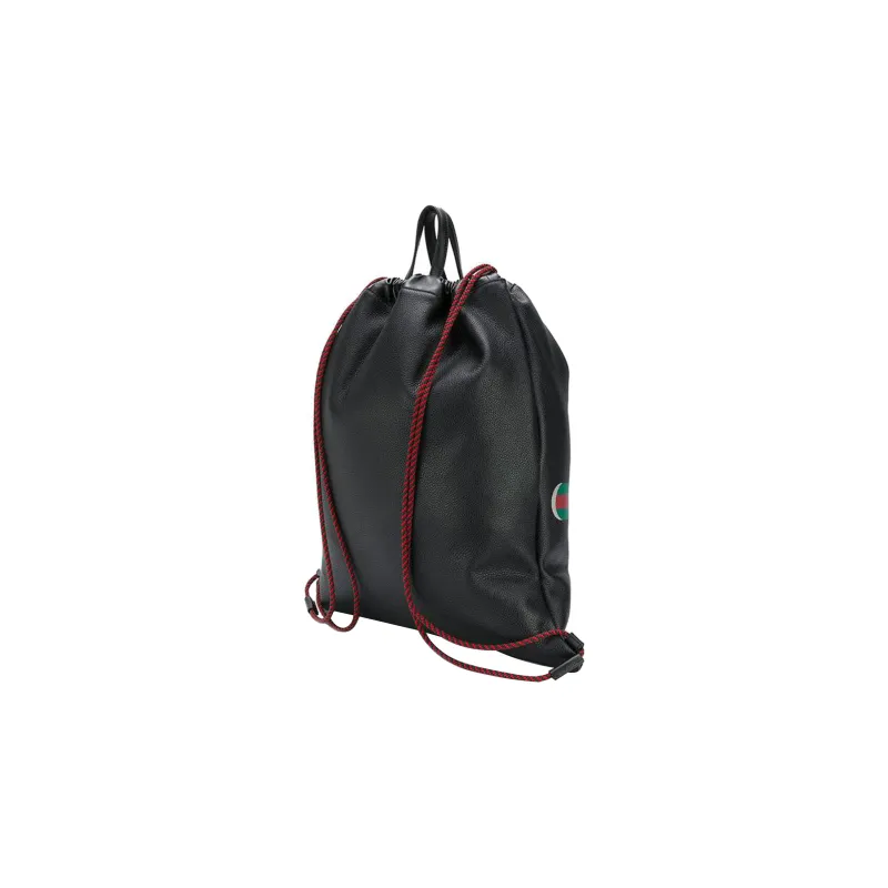 GUCCI Leather Backpack Unisex Black-1