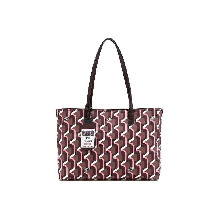 ROSA.K All Over Print Tote Bag, Shopping Bag, Handbag, Shoulder Bag Tubas Women's Multicolor-8