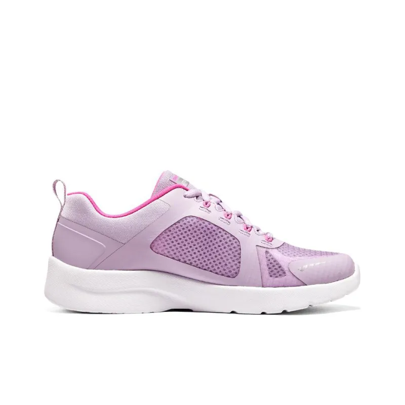 Skechers Dynamight 2.0 Anti Slip Wear Resistant Low Top Casual Shoes Women's Purple White-1