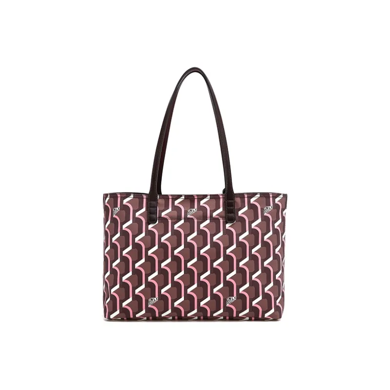 ROSA.K All Over Print Tote Bag, Shopping Bag, Handbag, Shoulder Bag Tubas Women's Multicolor-11