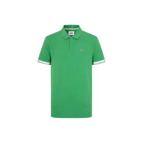 Tommy Hilfiger Polo Shirts Men Dark Green LY3