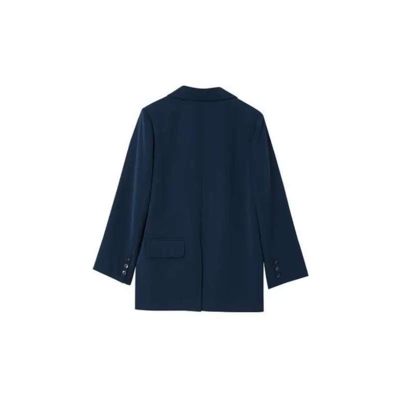 OUNIXUE Business Suits Women's Dark Blue-1