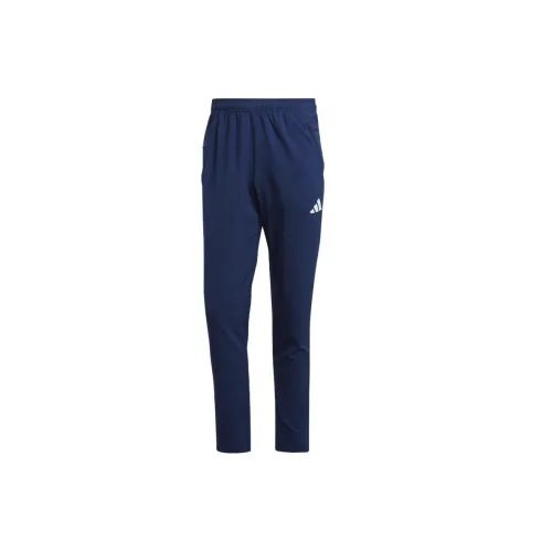 Adidas Knitted Sweatpants Men Dark Blue