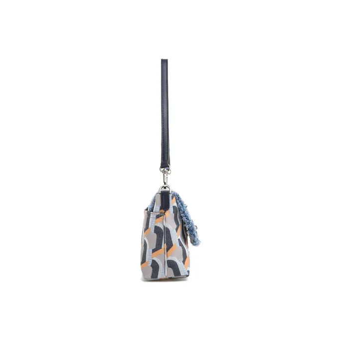 ROSA.K Shoulder Bags Navy Blue-2