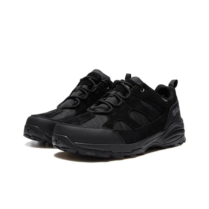 Jack Wolfskin Trail Hiker Texapore Low Cushioning Anti-Slip And Wear-Resistant Low-Top Outdoor Shoes Men's Black-2
