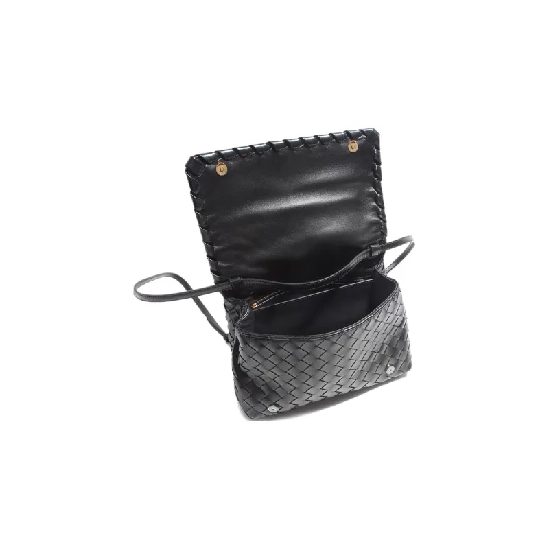 Bottega Veneta Cow Leather Messenger Bag Shoulder Bag Crossbody Bag Regular Women's-5