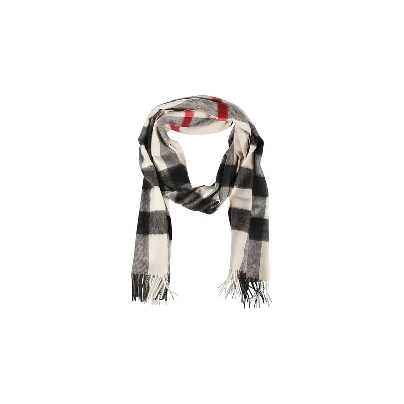 Burberry Check Cashmere Scarf-0