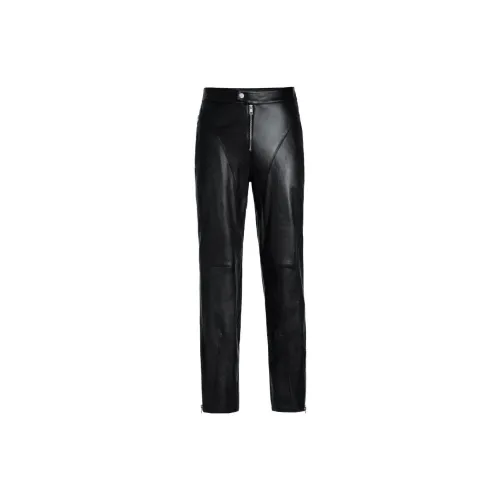 Mugler H&M X Mugler Co-brand Casual Pants Men Black