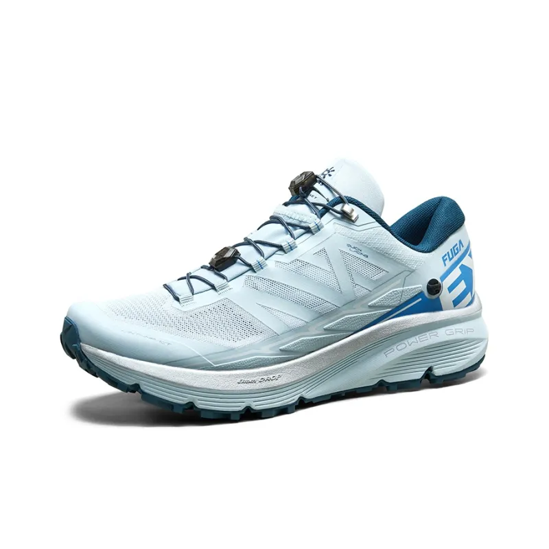 KAILAS FUGA Cushioning Slip Resistant Breathable Rebound Coverage Low Top Trail Running Shoes Men's Blue-1