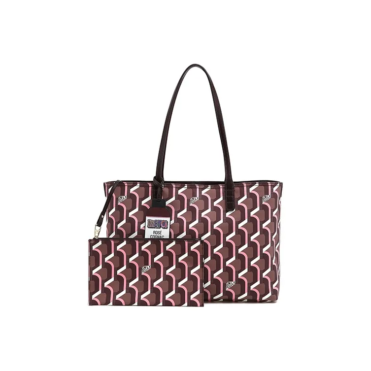 ROSA.K All Over Print Tote Bag, Shopping Bag, Handbag, Shoulder Bag Tubas Women's Multicolor-7