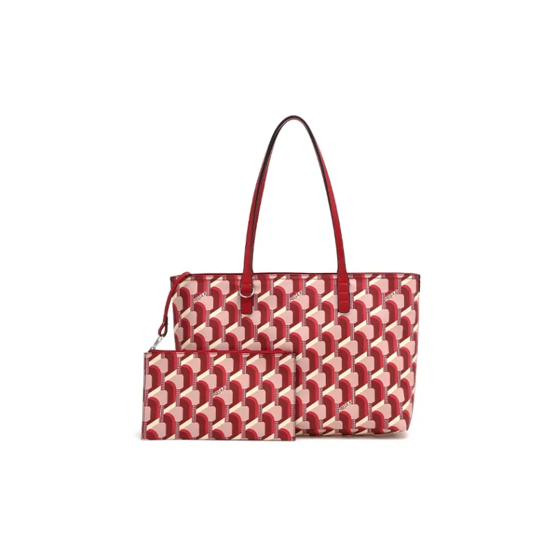ROSA.K All Over Print Tote Bag, Shopping Bag, Handbag, Shoulder Bag Tubas Women's Multicolor-0