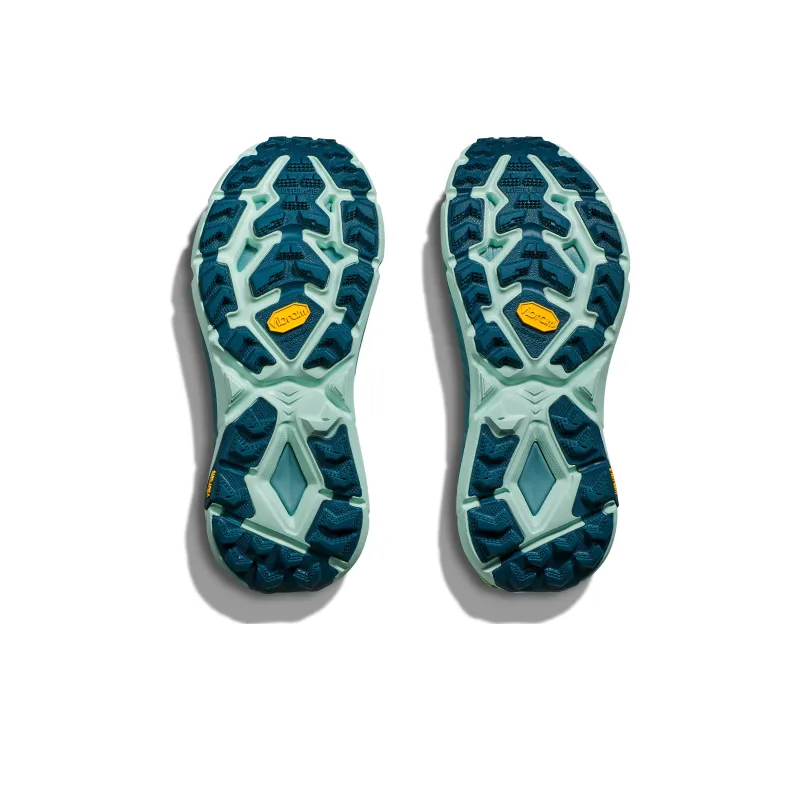 HOKA ONE ONE Mafate Speed 4 Lime Glow Ocean Mist Women's-3