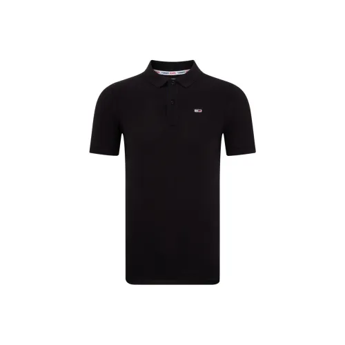 Tommy Hilfiger Polo Shirts Men Black