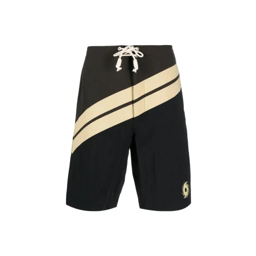 PALM ANGELS Diagonal Surf Swim Shorts