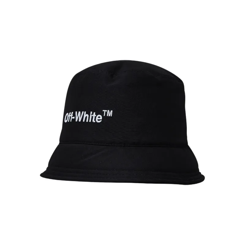 OFF WHITE Bucket Hats Women's Black-1