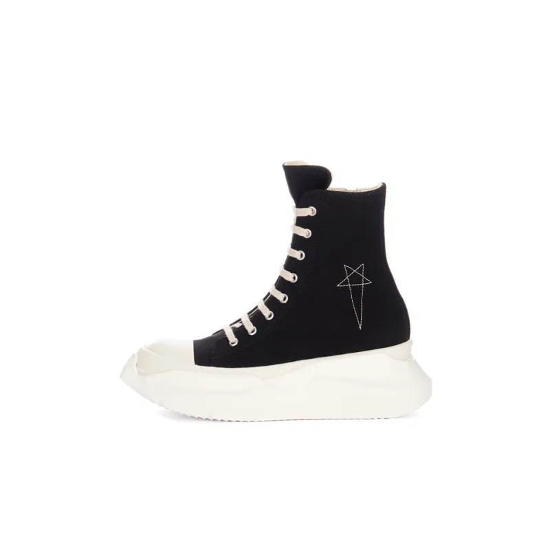 Rick Owens DRKSHDW Abstract High Top Black Pearl Women's-0