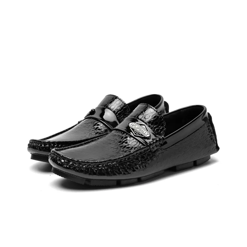 HLA Men's Casual Shoes Men Low Top Black/Red/Black Green-1