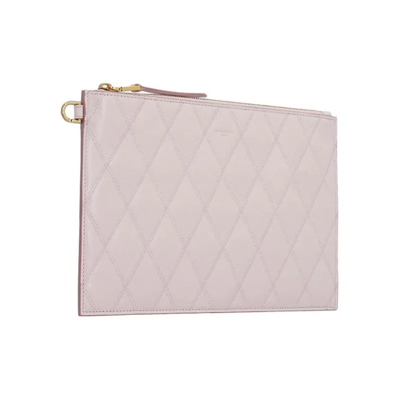 GIVENCHY Lambskin Clutch Regular Women's Pink-1