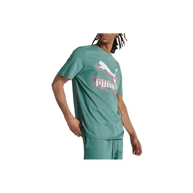 PUMA Adriatic T-Shirts Men Turquoise-1