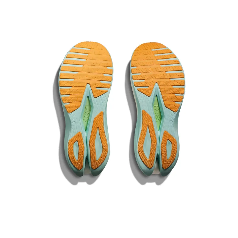 HOKA ONE ONE Mach X Lime Glow Sunlit Ocean Women's-3