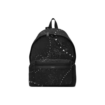 SAINT LAURENT Nylon Backpack Regular Men's Black