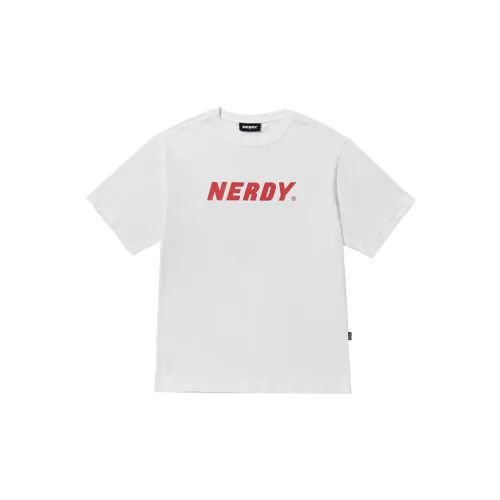 NERDY T-shirt Red Unisex 