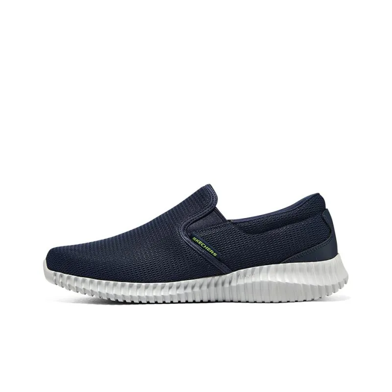 Skechers Flection 2.0 Anti Slip Wear Resistant Low Top Casual Shoes Men's Blue-0